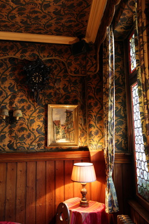 a Hotel in the Village of Turckheim in the province of Alsace in France in Europeのeditorial素材