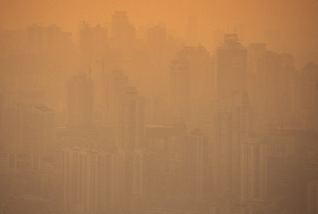 the city of Chongqing in the province of Sichuan in China in east asia.のeditorial素材