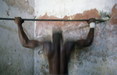 a training centre in the old town of cardenas in the provine of Matanzas on Cuba in the caribbean sea.のeditorial素材