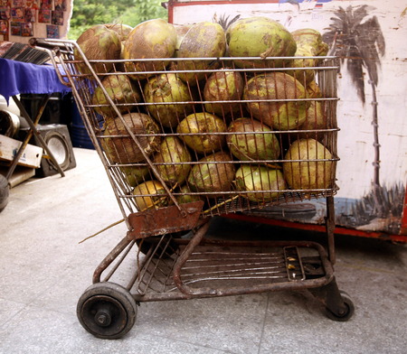 street life in the town of Maracaibo in the west of Venezuela.のeditorial素材