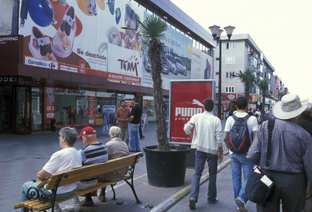 the city of constanta on the Black sea in Romania in east europe.のeditorial素材