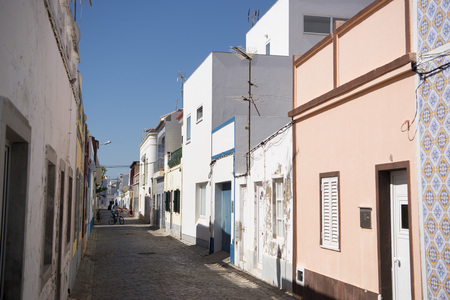 the town of Santa Luzia in the Algarve in the south of Portugal in Europe.のeditorial素材