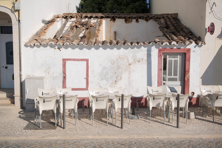 the Town of Cabanas near Tavira at the east Algarve in the south of Portugal in Europe.のeditorial素材