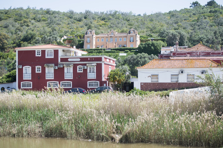 the old Town of Silves at the Algarve of Portugal in Europe.のeditorial素材