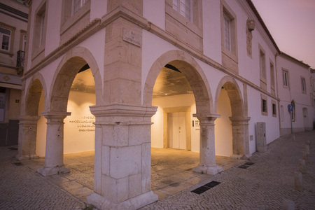 the slave market museum in the city of Lagos at the Algarve of Portugal in Europe.のeditorial素材