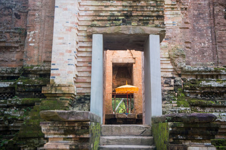 the khmer ruins of the Sambor Prei Kuk Ruins north of the city of Kampong Thom of Cambodia. ...