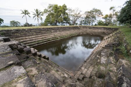 the Khmer Temples of Prsat Preah Vihear north of the town Sra Em in the province of Preah Vihear in Northwest Cambodia.  Cambodia, Sra Em, November, 2017,のeditorial素材