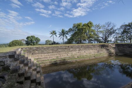 the Khmer Temples of Prsat Preah Vihear north of the town Sra Em in the province of Preah Vihear in Northwest Cambodia.  Cambodia, Sra Em, November, 2017,のeditorial素材