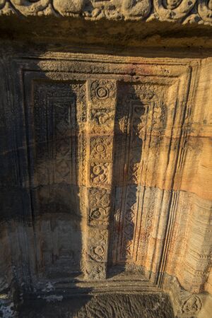 the Khmer Temples of Prsat Preah Vihear north of the town Sra Em in the province of Preah Vihear in Northwest Cambodia.  Cambodia, Sra Em, November, 2017,のeditorial素材