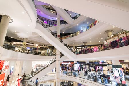 the Terminal 21 Shopping Mall in Sukhumvit in the city of Bangkok in Thailand in Southeastasia.  Thailand, Bangkok, November, 2018のeditorial素材