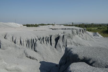 the snow mountain at the Grand Canyon Chonburi at the Khiri Nakhon Stone Mine near the city of Chonburi in the Provinz Chonburi in Thailand.  ThaBan Suan Canyoniland, Bangsaen, November, 2018のeditorial素材