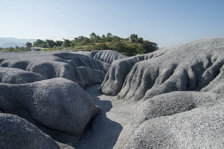 the snow mountain at the Grand Canyon Chonburi at the Khiri Nakhon Stone Mine near the city of Chonburi in the Provinz Chonburi in Thailand.  ThaBan Suan Canyoniland, Bangsaen, November, 2018のeditorial素材