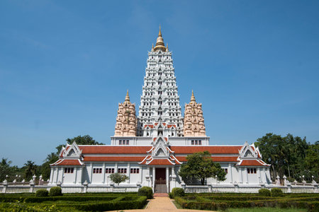 the Wat Yan Sang Wararan Woramahawihan Temple near the city of Pattaya in the Provinz Chonburi in...