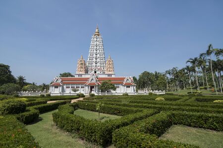 the Wat Yan Sang Wararan Woramahawihan Temple near the city of Pattaya in the Provinz Chonburi in Thailand.  Thailand, Pattaya, November, 2018のeditorial素材