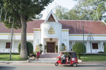 Royal Residence in the city of Siem Reap in northwest of Cambodia.   Siem Reap, Cambodia, November 2018のeditorial素材