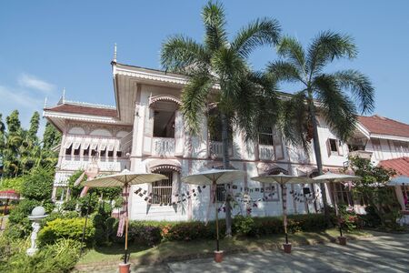 the Vongburi House in the old Town the city centre of Phrae in the north of Thailand.  Thailand, Phrae November, 2018.のeditorial素材