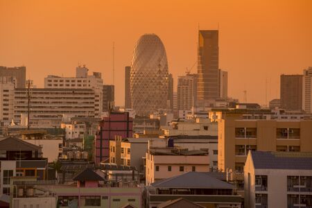 the Pearl Bangkok Tower in the city of Bangkok in Thailand in Southest Asia.  Thailand, Bangkok, November, 2019のeditorial素材