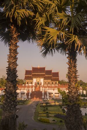 The Royal Park of Rajaphruek near the city of Chiang Mai innorth Thailand.   Thailand, Chiang Mai, November, 2019のeditorial素材