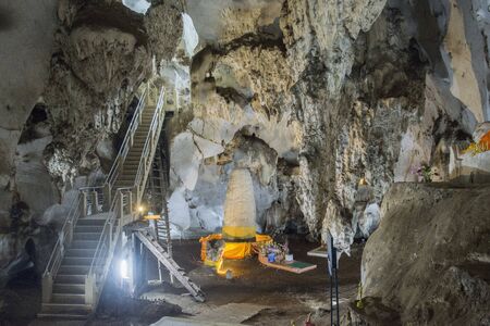 the Muang On Cave and Temple near the city of Chiang Mai at north Thailand.   Thailand, Chiang Mai, November, 2019のeditorial素材