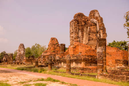 the Wat Phra Phai Luang at the Historical Park in Sukhothai in the Provinz Sukhothai in Thailand.   Thailand, Sukhothai, November, 2019のeditorial素材