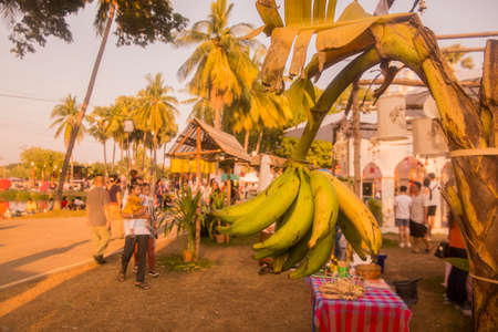 the Park at the Loy Krathong Festival in the Historical Park in Sukhothai in the Provinz Sukhothai in Thailand.   Thailand, Sukhothai, November, 2019のeditorial素材