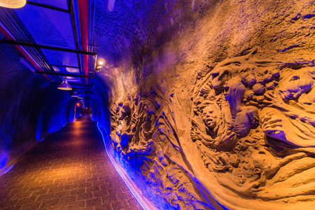 The Opium Museum or Hall of Opium in the town of Sop Ruak in the golden triangle in the north of the...