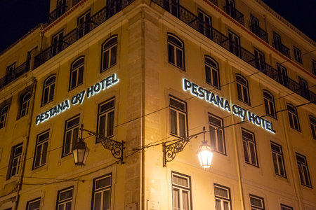 the Hotel Pestana CT7 in Baixa in the City of Lisbon in Portugal.  Portugal, Lisbon, October, 2021