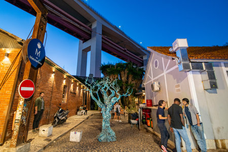 the Old Factory City in Alcantara, the new  LX Factory is today a modern hip art centre with...