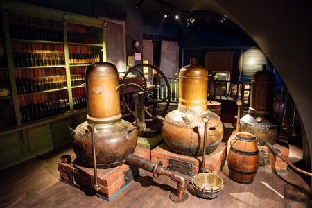 the Museu da Cerveja or Beer Museum at the Parca do Comercio in Baixa in the City of Lisbon in...