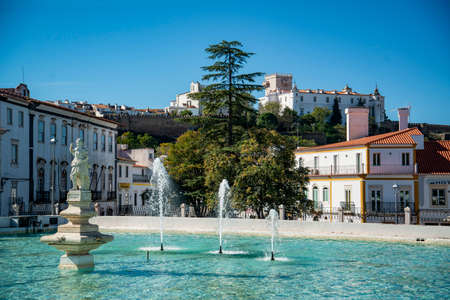 the Lago do Gadanha in the old Town of Estremoz in Estremoz in  Portugal.  Portugal, Estremoz, October, 2021のeditorial素材