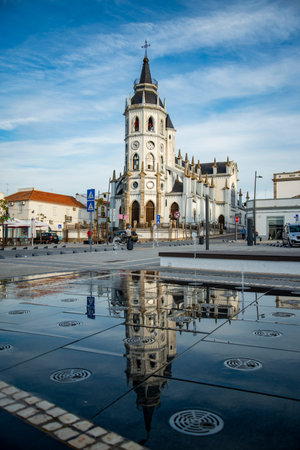 the Igreja Matriz de Santo Antonio in the Town of Reguengos de Monsaraz in Alentejo in  Portugal. ...
