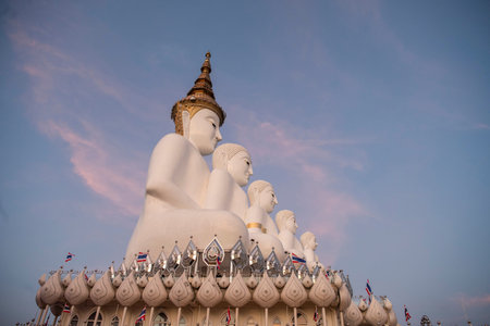Wat Phra That Pha Sorn Kaew in Khao Kho Mountains of Phetchabun Province in Thailand. Thailand, Phetchabun, December, 2, 2024のeditorial素材