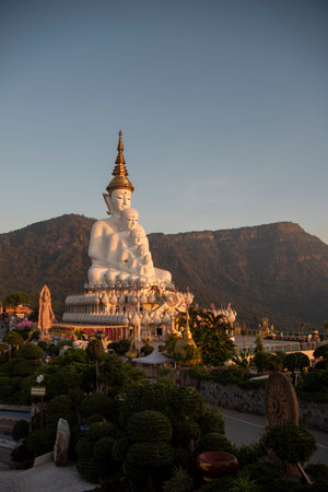 Wat Phra That Pha Sorn Kaew in Khao Kho Mountains of Phetchabun Province in Thailand. Thailand, Phetchabun, December, 3, 2024のeditorial素材