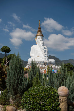 Wat Phra That Pha Sorn Kaew in Khao Kho Mountains of Phetchabun Province in Thailand. Thailand, Phetchabun, December, 2, 2024のeditorial素材