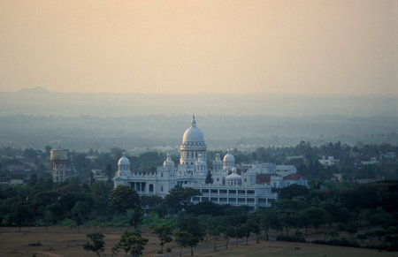 the Lalitha Maham Palace Hotel in the city of Mysore in the Province of Karnataka in India. India, Mysore, March, 1998のeditorial素材