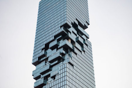 the King Power Mahanakhon Tower Building in Silom in the city of Bangkok in Thailand. Thailand,...