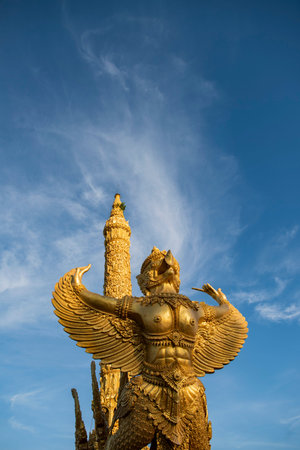 Thung Sri Mueang Monument of the Candle Festival in city Udon Ratchathani and Province Ubon...