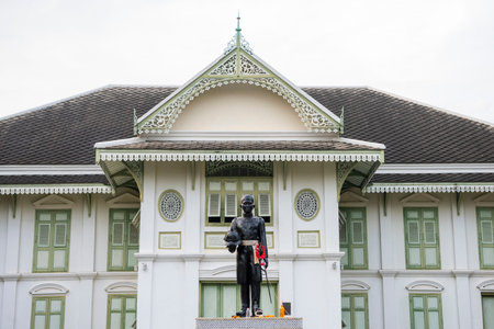 Khum Chao Luang Mueang Phrae House in City of Phrae and Province of Phrae in North Thailand....