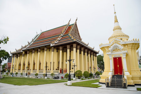 Wat Thepsirintrawat Ratchaworawihan in City of Bangkok in Thailand. Thailand, Bangkok, November, 6,...