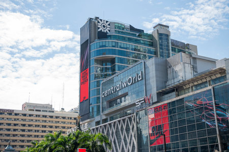 Central World Mall in the Pratunam Area in City of Bangkok in Thailand. Thailand, Bangkok, December,...