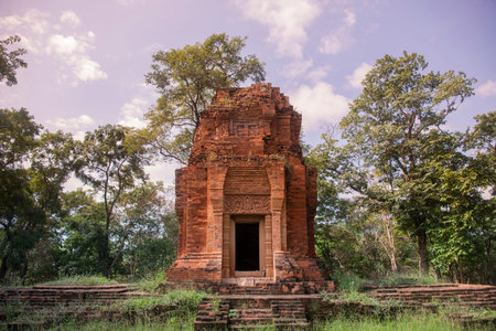 The Prasat Khao Lon in the Province of Sa Kaeo in Thailand. Thailand, Sa Kaeo, November, 13, 2025