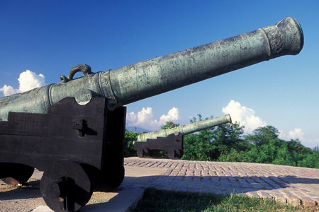 the castillo del Moro at the city of Havana on Cuba in the Caribbean Sea. Cuba, Havana, October,...