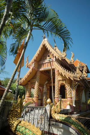 the wat chedi sao lang near of the city of Lampang in North Thailand.