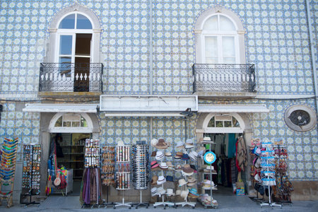 the old town of Tavira at the east Algarve in the south of Portugal in Europe.