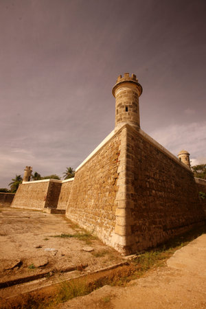 the castillo de San Carlos Borromeo in the town of Pampatar on the Isla Margarita in the caribbean...