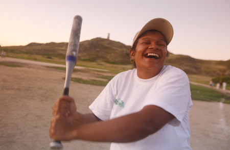 people in the village on the Gran Roque Island at the Los Roques Islands in the caribbean sea of Venezuela.のeditorial素材