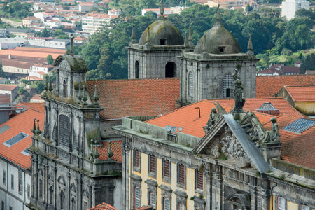 the old town of  ribeira in the city centre of Porto in Porugal in Europe.のeditorial素材
