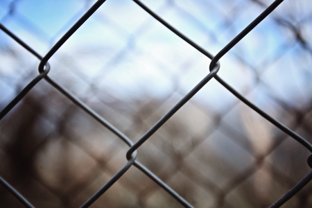 close up of gateの写真素材