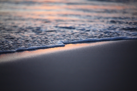 Beach sunsetの写真素材