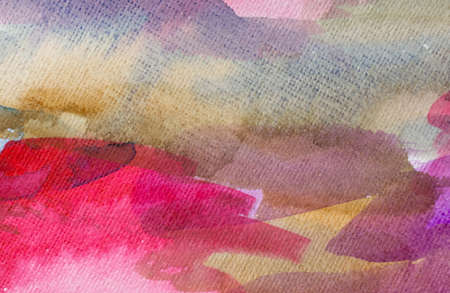 watercolor art background. Texture backdrop. Decorative multicolor wallpaper. Structure paper.の写真素材
